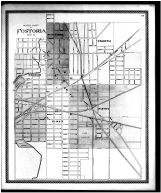 Fostoria Ward Map, Seneca County 1896